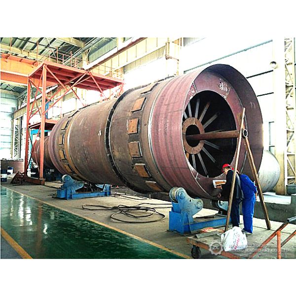Φ3*11m Rotary Granulator for NPK Fertilizer Plant in Brazil