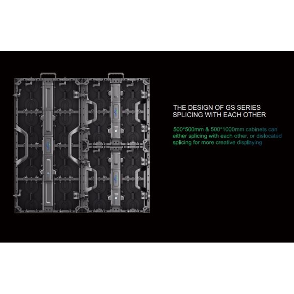 P3.91 Outdoor Rental LED Display Panel, Anti-Collision Module, Durable Event Screen