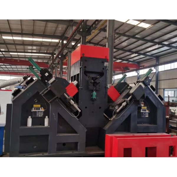 18 Character CNC Angle steel tower Drill And Tap Machine 33*8.5*2.5m Overall Dimension