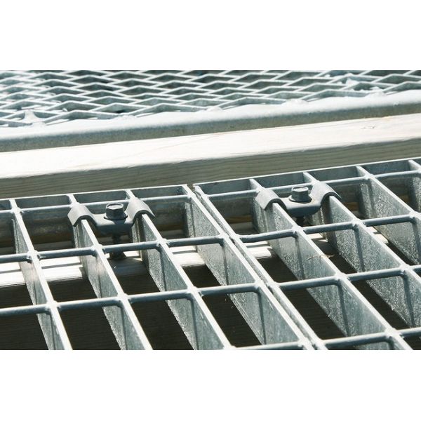High Strength Steel Grating Clips Vandal Resistant Three Type Optional