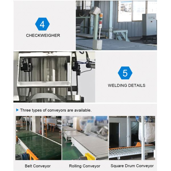 Electric Driven Bulk Bag Discharging Machine for Convenient Packaging and Unloading