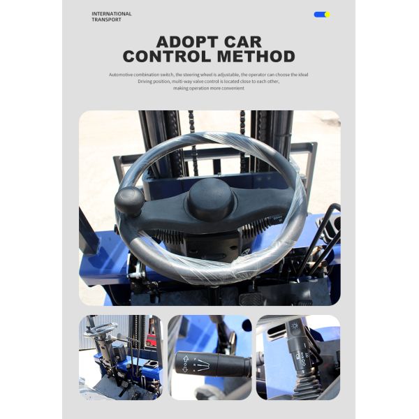 Portable Industrial Electric Forklifts Environmentally Friendly Pallet Stacker 2ton China Electric Forklift