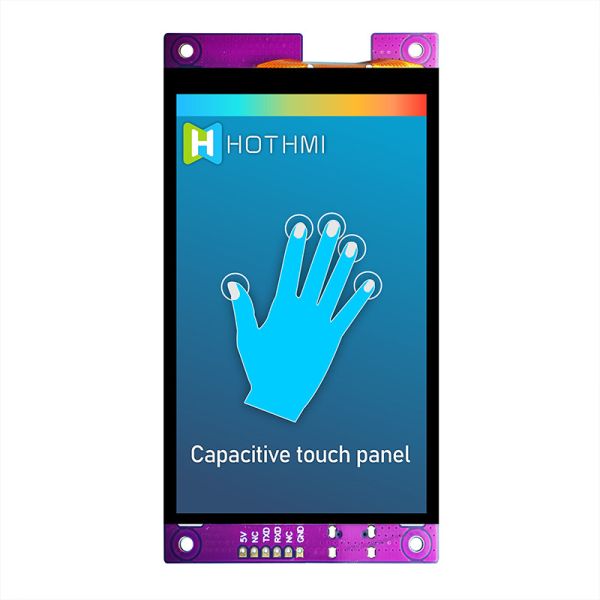 4.3 Inch TFT 480x800 Intelligent Serial Screen Pcap Monitor