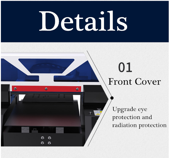 Customized A3-19 Automatic Flatbed LED UV Inkjet Printer for Smart Phone Case ID Card