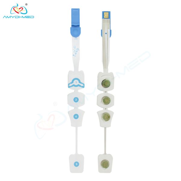 Disposable Eeg Brain Wave Sensor Non Invasive Forehead Adhesive 4 Electrodes With BIS Monitoring