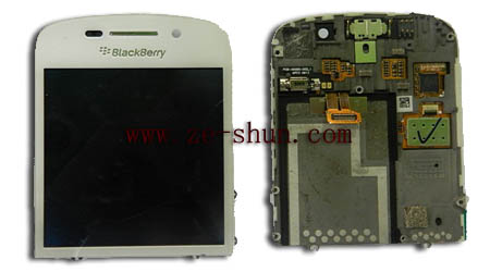 New Model LCD Screen Replacement for BlackBerry Q10 White