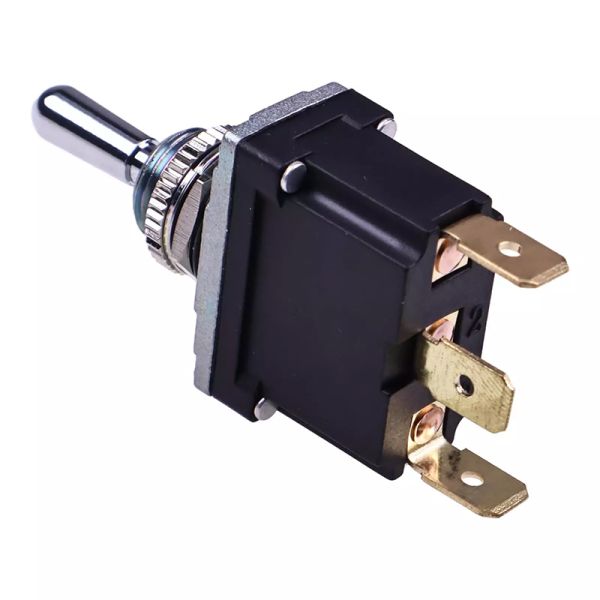 Haulotte 2440901620 3-Pin Toggle Switch Single Pole For Telescopic Platforms