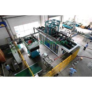 Fully automatic pulp molding machine for tableware products/ Pulp tableware