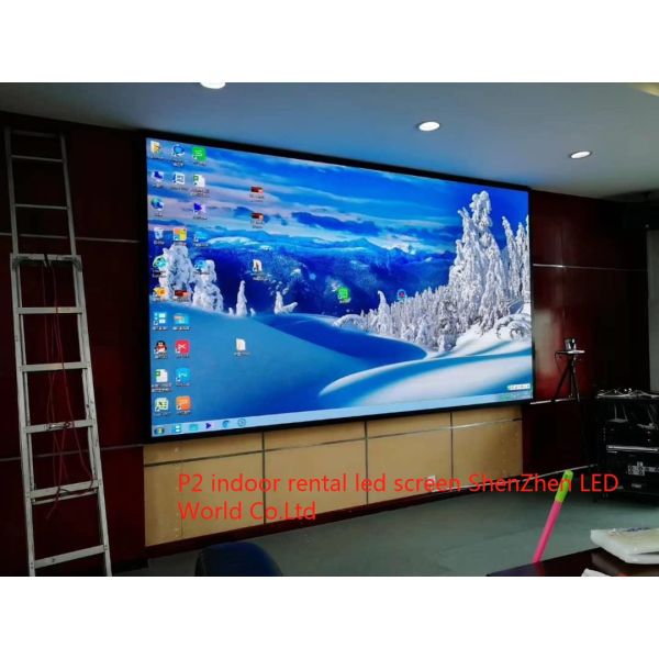 Epistar Chip Led Screen Modules 2mm Pixed Pitch Customized Screen Dimension