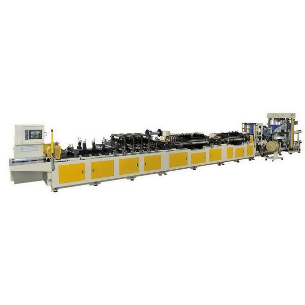68Kw 3 Side Seal Pouch Making Machine With Compund Films Material