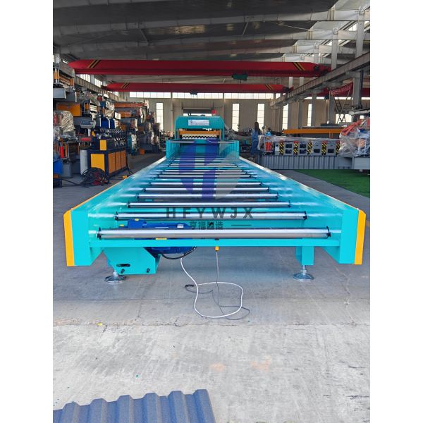 C21 Metal Trapezoidal Standing Seam Roll Former Machine With PLC Control System And 40M/Min Forming Speed