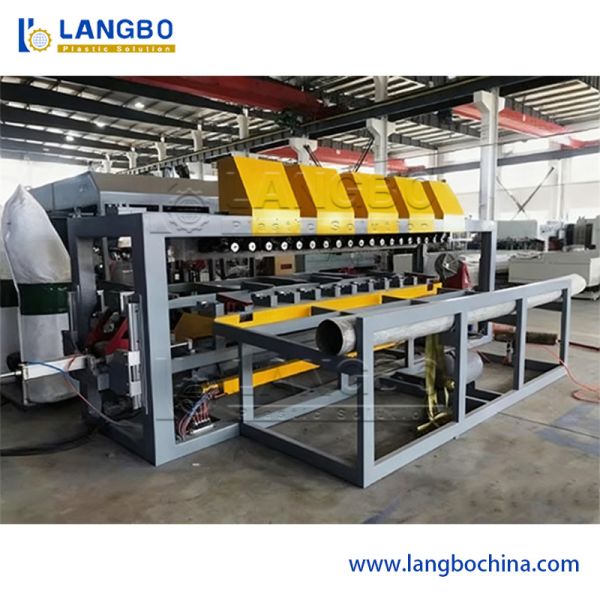 PVC Pipe Slotting Machine front view