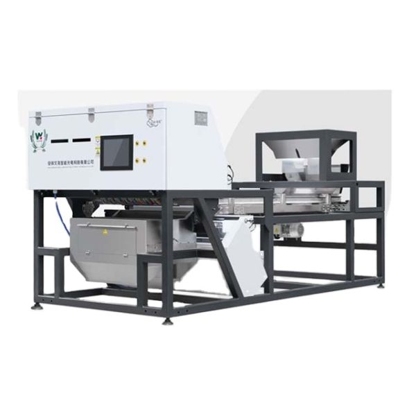 Plastic Color Sorting Machine with Powerful LED Light Source America ALTERA FPGA Chip and 1000kg/h Sorting Capacity