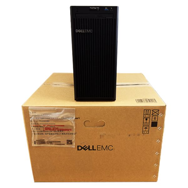 Dell PowerEdge T150 Tower Server with Intel Xeon E-2300 Processor 128GB DDR4 ECC Memory and 4 x 3.5-inch HDD/SSD Bays