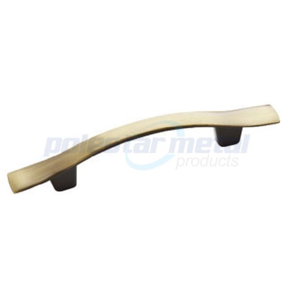 76 mm CC Antique Brass Bar Pull Cabinet Handles / Contemporary Knobs And Pulls For Cabinets