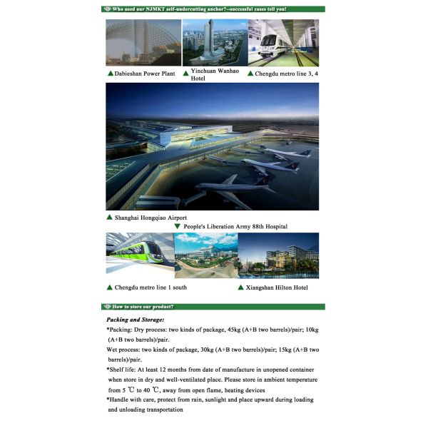 Classification Double Components Adhesives High Loading Epoxy Resin for Steel Bonding