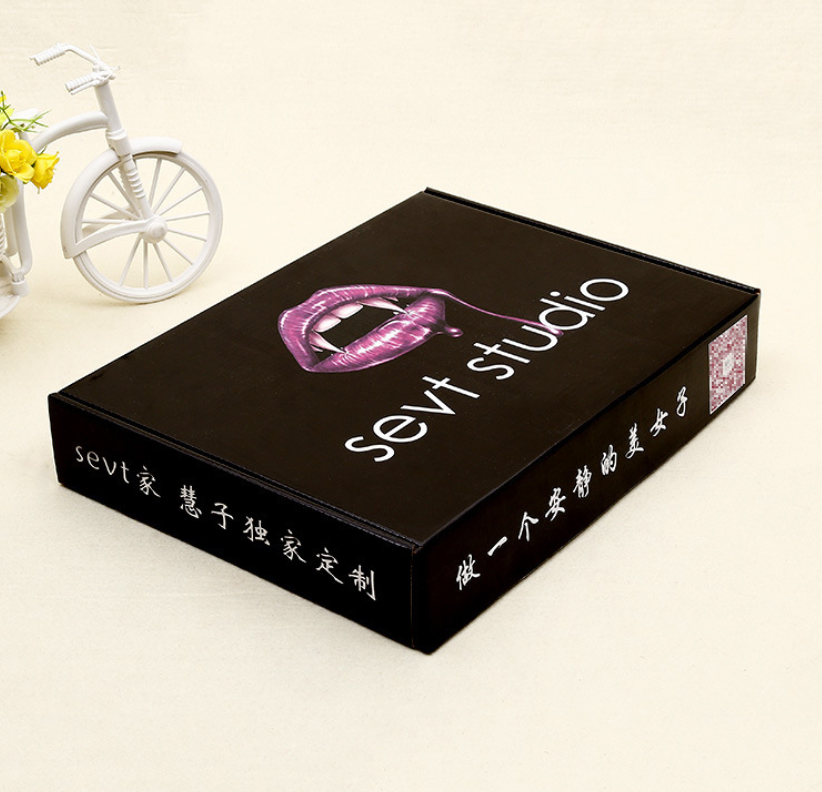 Eco Friendly CMYK 4C Printing Foldable Corrugated Mailing Box
