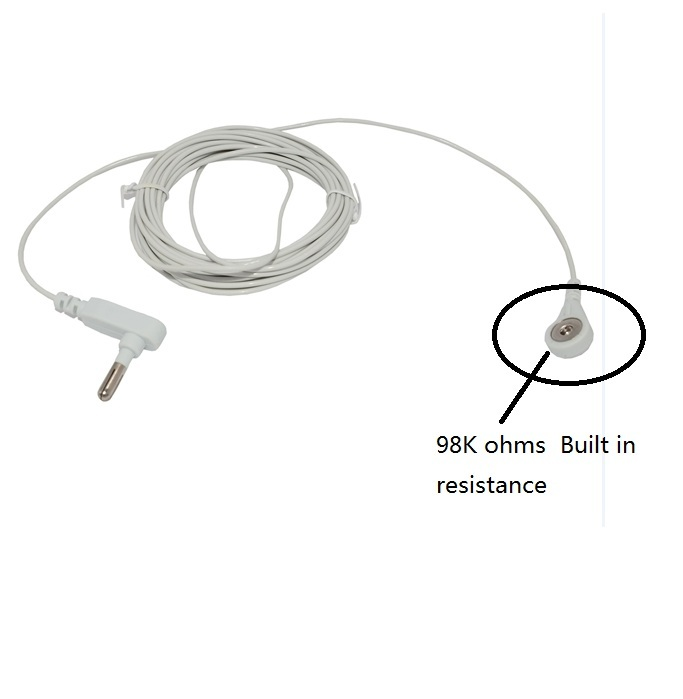 15ft US Plug Universal Replacement Grounding Connection Cord/Cable Safety Earthing Grounding Cord With EU UK AU US Adapter