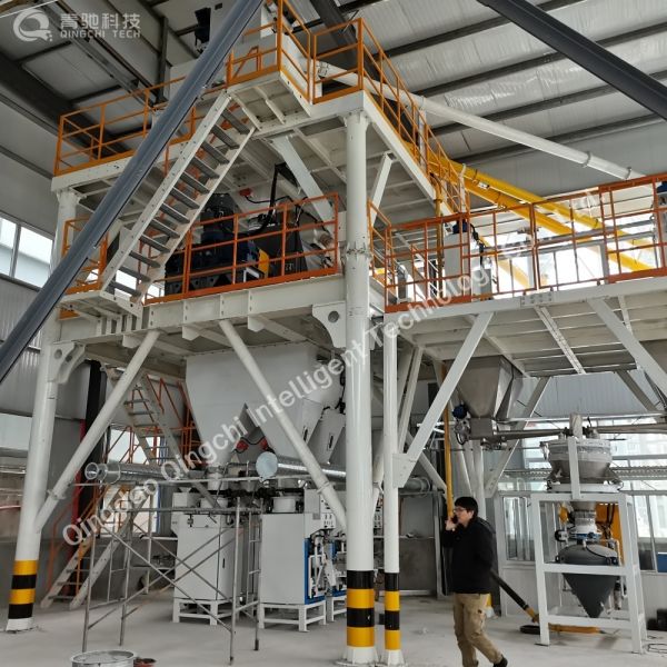 dry mix plaster plant