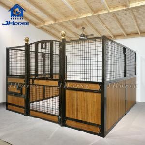 Quality Farm Equestrian Horse Equipment Stables Solid Horse Stalls Panels With Non Toxic Powder Coated Surface for sale