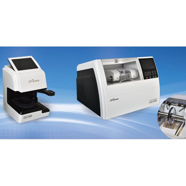 CR39 Glass Lenses Patternless Lens Edgers SJG-800 Durable With Scanner