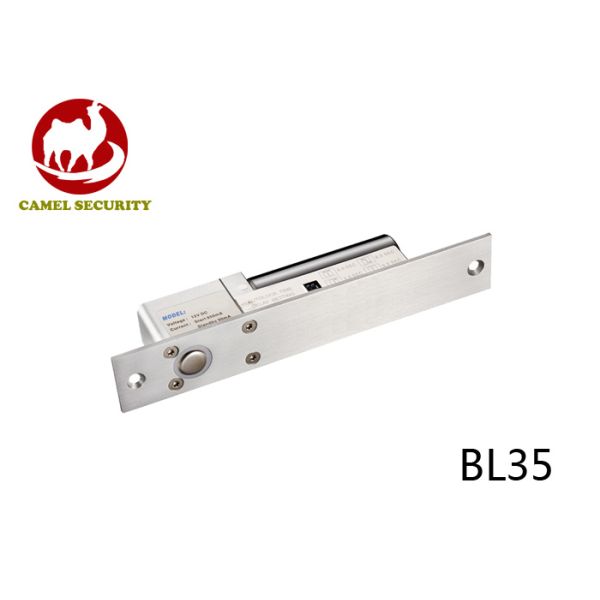 Tamper Proof Horizontally Electric Bolt Lock Glass Doors Application