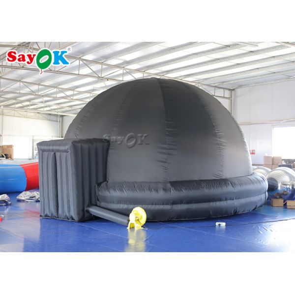 ROHS Inflatable Planetarium For Astronomy Teaching / Mobile Planetarium Projector