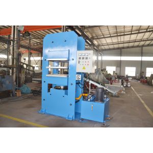 CE Certified SFC Frame Type Vulcanization Machine PLC Control For Customizable