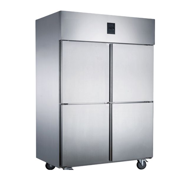 220V Digital Temperature Control Double-Temperature Kitchen Beverage Cooler LED Restaurant Air Compressor Refrigeration