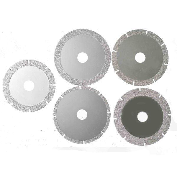 Segmented Vacuum Brazing Diamond Stone Cutting Blades With Long Cutting Life