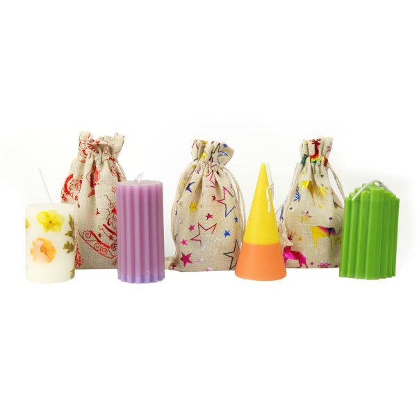Round Magic Bubble Scented Soy Wax Candle For Bedroom