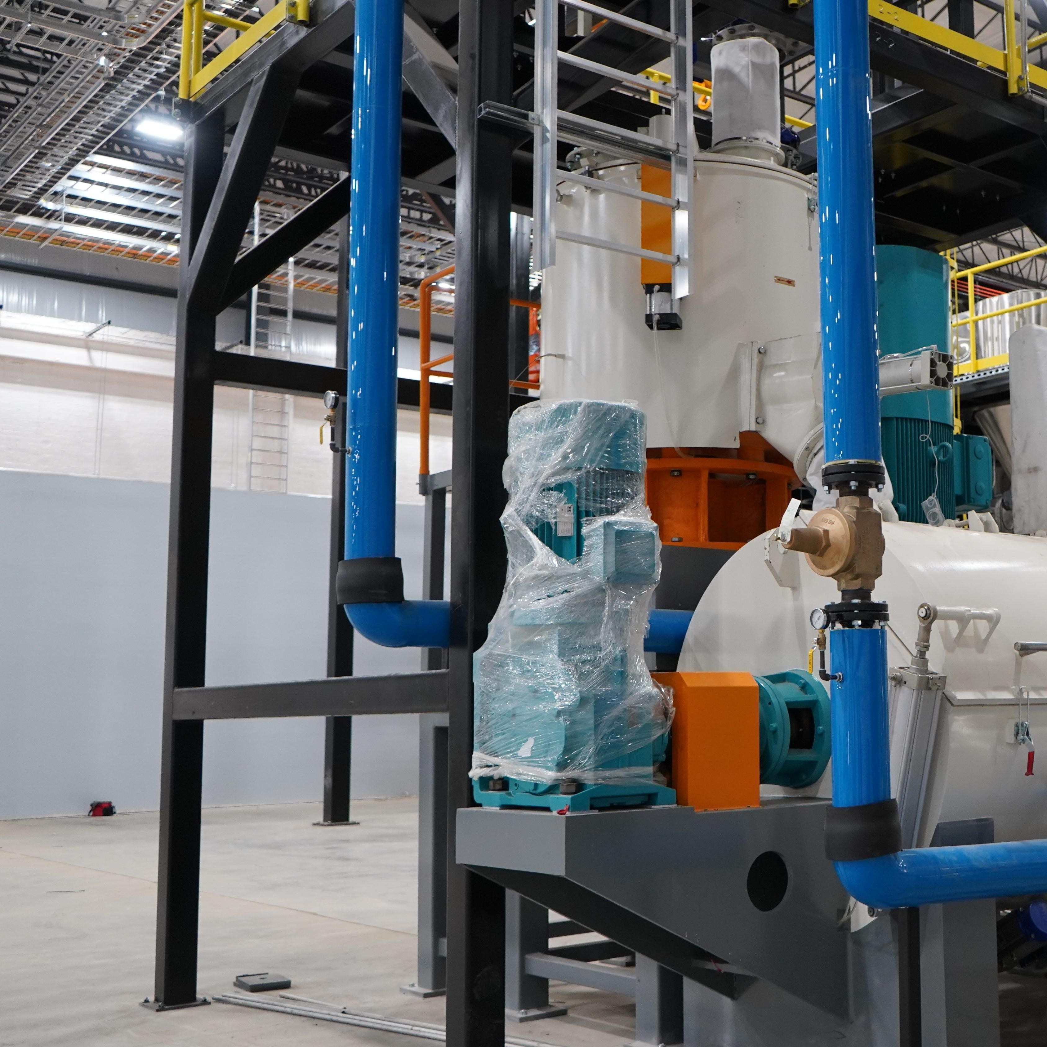 OEM ODM High Speed Mixing Machine For Plastic Chemical Powder Processing