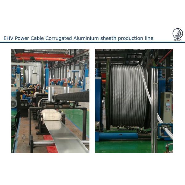 Cu/XLPE Wrinkled Al Wrapper Waterproof Layer PVC Sheathed Power Cable