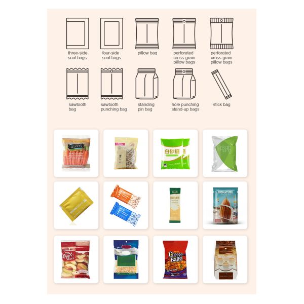 Multifunction Premade Pouch Packaging Machines 300bag/min High-Speed Multihead Weigher for Sunflower Seeds and Nuts
