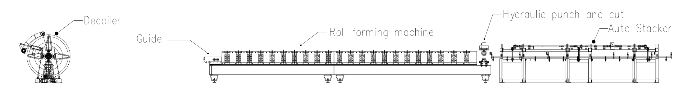 High Quality Fully Automatic Pallet Racking Upright Roll Forming Machine Storage Shelf Frame Roll Forming Machinery