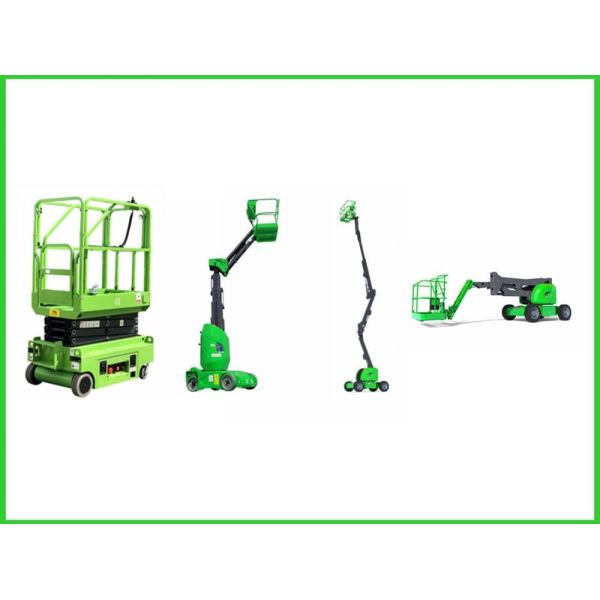 Manual Elevating Lift Manual Winch Elevating Work Platform