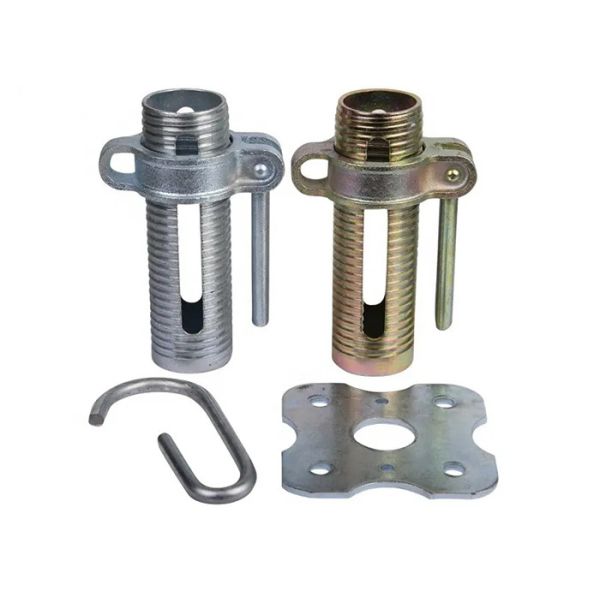 Galvanized Sliver Adjustable Shoring Prop Sleeve For Scaffolding