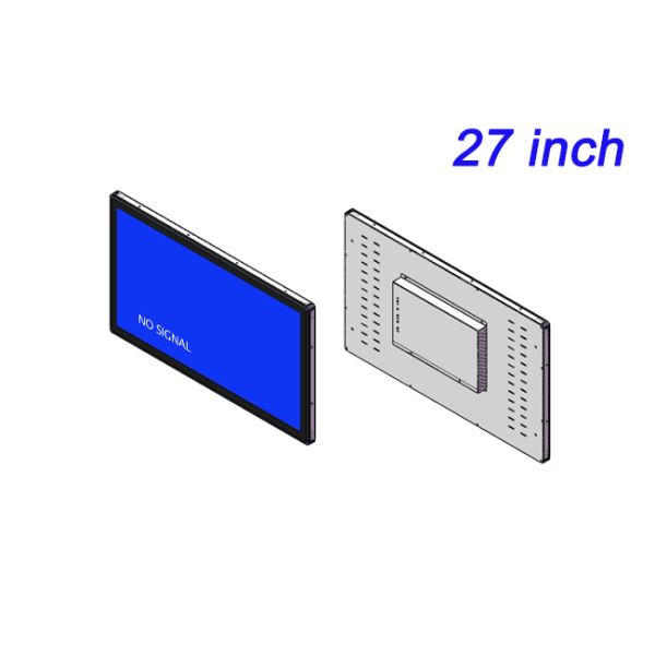27 Inch Industrial Embedded LCD Screen With High-definition Display And True Color Promotion Display