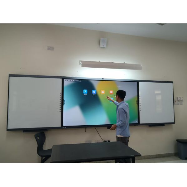iBoard Educational Equipment 75 86 inch Digital Touch Screen Best Smart Board Interconnected LCD Smart Whiteboard