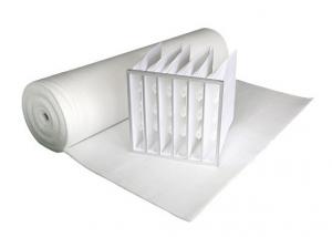 Quality ISO9001 White F9 Non Woven Polypropylene Fabric 50gsm For Air Purifiers for sale