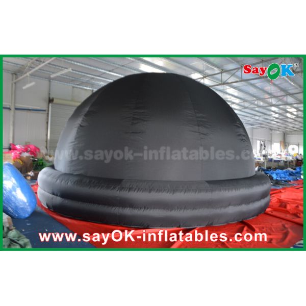 Customized Portable Inflatable Mobile Planetarium Dome Tent Safety With Print