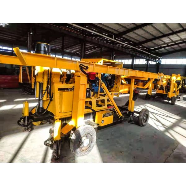 XYT-2B 300m Depth Trailer Type Geological Core Drilling Machine