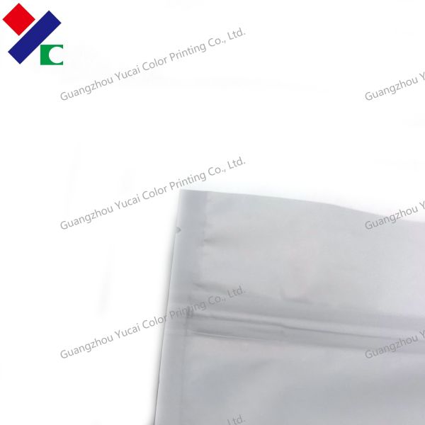 Compostable Flat Bottom Stand Up Pouch Gloss Finish Air Tightness