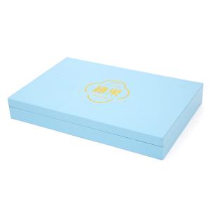 China Blue Based And Lid Big Cardboard Cosmetic Packaging Boxes For Essential Oil on sale