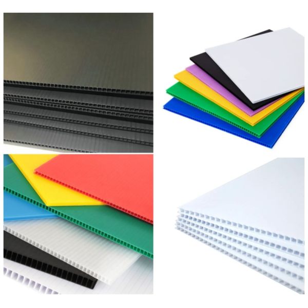 2–12 mm Corflute Sheet Lightweight Waterproof Durable Polypropylene Corrugated Plastic Board for Signage Packaging Construction Protection Custom Size