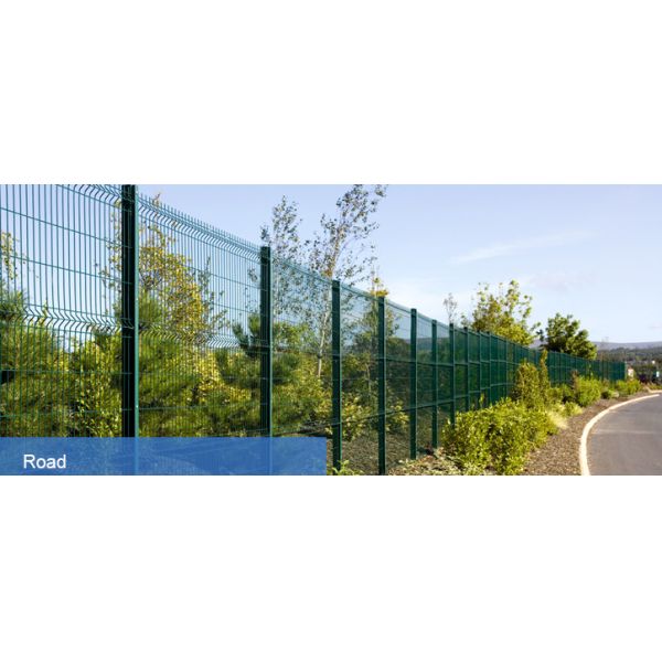 Wire Mesh Triangle Fence Panel With ISO 9001 2015 Certification 2m Height