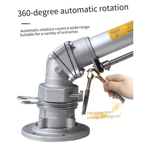 Variable Flow Controls 50 Vertical Rocker Arm Coal Yard Dust Removal Large Spray Gun for Agricultural Irrigation