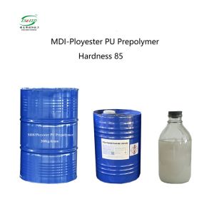 Buy cheap White Solid MDI/Polyester Prepolymer Hardness 85 from wholesalers