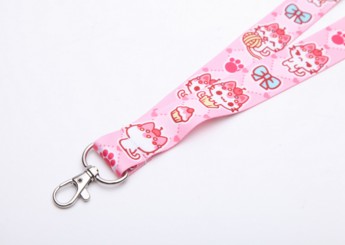 Environment friendly Silk Screen Lanyards , custom logo recycled lanyards for trade show