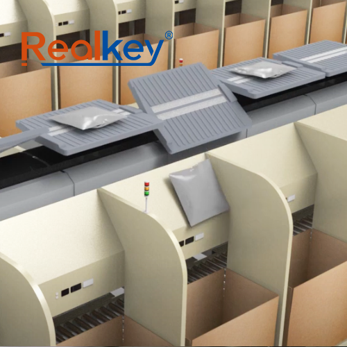 Intelligent Tilt Tray Sorter High Efficiency Versatile For High Density Sorting Environments